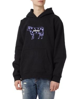 Obey Hoodies - Zwart