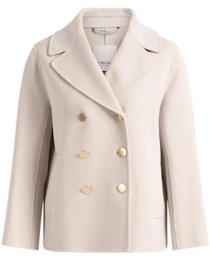 Max Mara Jassen ,Wol Margot Jacket - Naturel