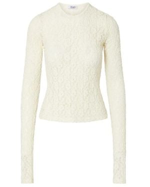 Liu Jo Long Sleeve Tops - Blanco