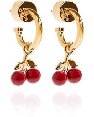 COACH Cherry Motif Oorbellen - Rood