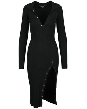 Babylon Kleedjes ,Zwart ,Polyester Jurk Vrouw