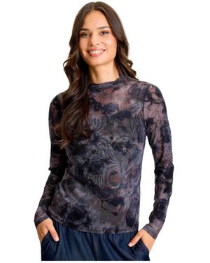 iN FRONT Tops Met Lange Mouwen - Zwart