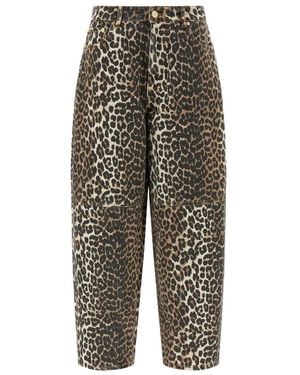 Ganni Loose Fit Jeans - Grey