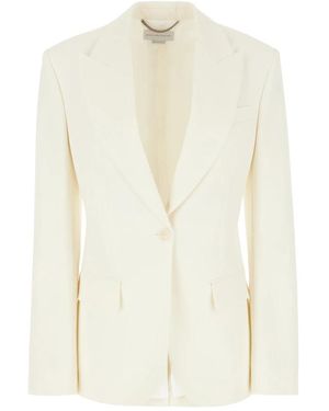 Stella McCartney Pocket Blazer Jacket - Wit