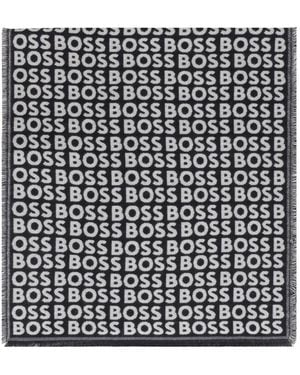 HUGO Winter Scarves - Black