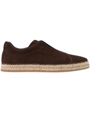 SCAROSSO Thiago Braune Wildleder Espadrilles