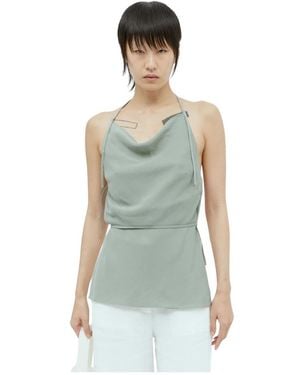 St. Agni Sleeveless Tops - Blue