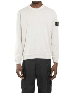 Stone Island Sweatshirts - White