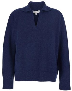 Antonelli V-Neck Knitwear - Azul