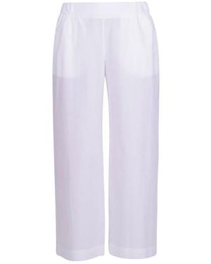Ottod'Ame Cropped Trousers - Purple