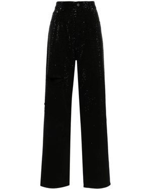 Golden Goose Denim Cotton Jeans - Black