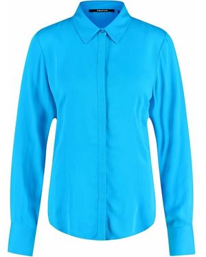 Taifun Tijdloze Stijl Blouses & Hemden - Blauw