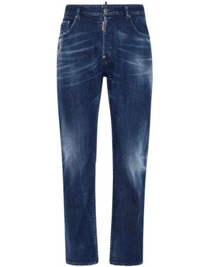 DSquared² Slim-Fit Jeans - Blauw