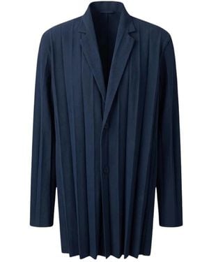 Issey Miyake Blazers - Blue