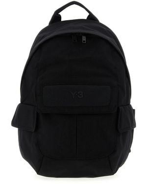Y-3 Backpacks - Black