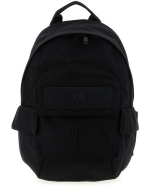 Y-3 Kleiner Cordura Rucksack - Schwarz