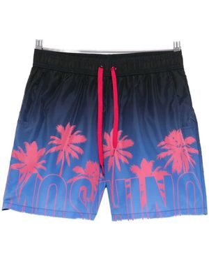Moschino Badmode ,Veelkleurig ,Nylon Sea Strandkleding - Blauw