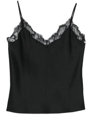 Calvin Klein Sleeveless Tops - Black