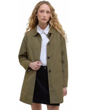 Barbour Single-Breasted Coats - Verde
