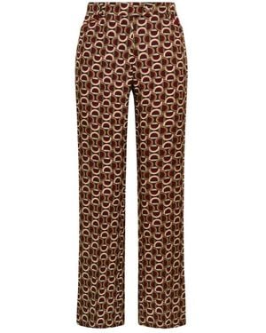 Maliparmi Cropped Trousers - Brown