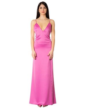 ACTUALEE Kleedjes ,Roze ,Polyester Elegant Jurk