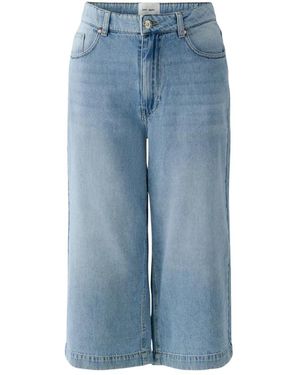 Ouí Cropped Jeans - Blau
