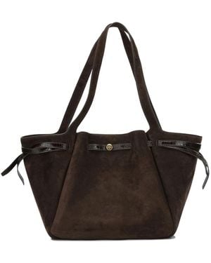 Tory Burch Tassen ,Bruin ,Leer Romy Tote Bag - Zwart