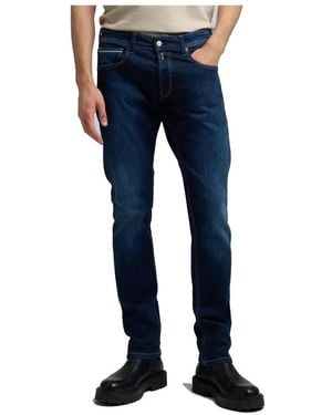 Replay Slim-Fit Jeans - Azul