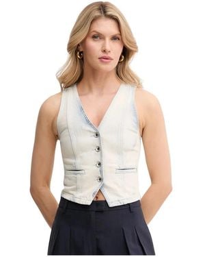 Patrizia Pepe Vests - Blanco
