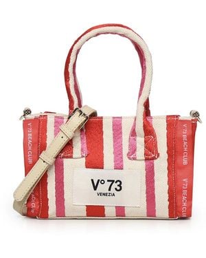 V73 Tote Bags - Red