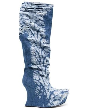 MASHA POPOVA High Boots - Azul