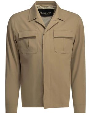 Herno Overhemden ,Casual Overhemd - Groen
