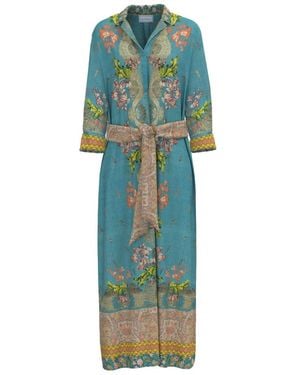 Pierre Louis Mascia Maxi Dresses - Blue