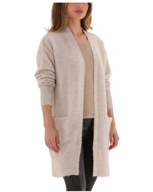 SELECTED Truien & Vesten ,Lulu New Long Cardigan B - Bruin