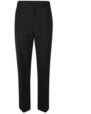 Prada Kompakte Gabardine-Hose - Schwarz