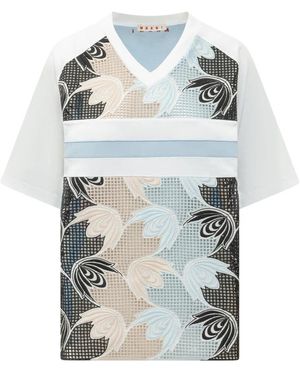 Marni T-Shirts - Blue