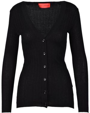 Wild Cashmere Cárdigan De Lujo De Cachemira Y Seda, Mujer, Talla - Negro