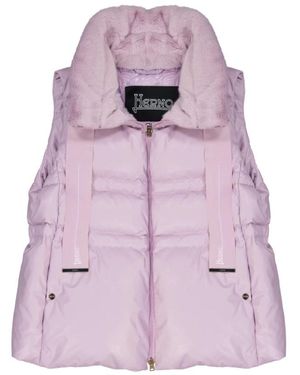 Herno Vests - Purple