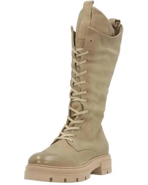 Mjus Schnürstiefel - Natur