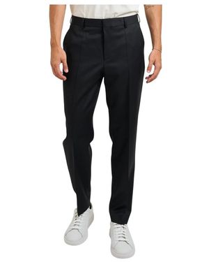HUGO Schwarze Wollhose