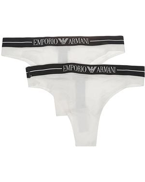 Emporio Armani Bottoms - Blanc