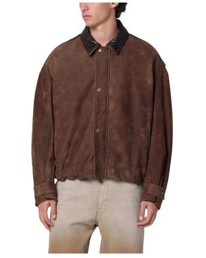 Salvatore Santoro Leather Jackets - Marrón