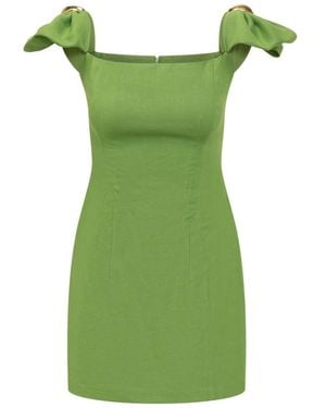 Elisabetta Franchi Short Jurken - Groen