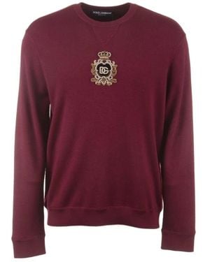 Dolce & Gabbana Cashmere Knitwear - Purple