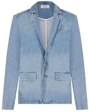 flâneur Denim Jackets - Blauw