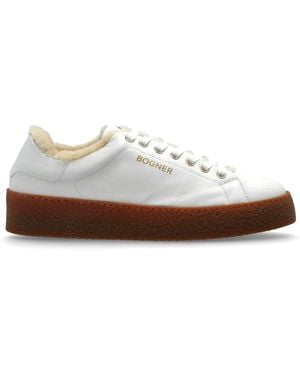 Bogner Schoenen ,Wit ,Leer Lucerne Sportschoenen