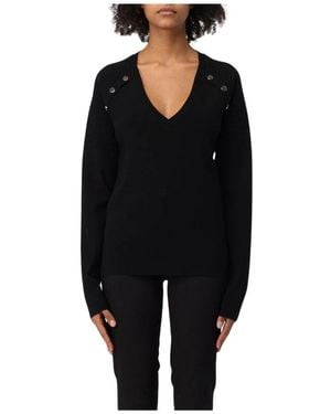Liu Jo V-Neck Knitwear - Noir