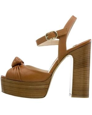 Roberto Festa High Heel Sandals - Brown
