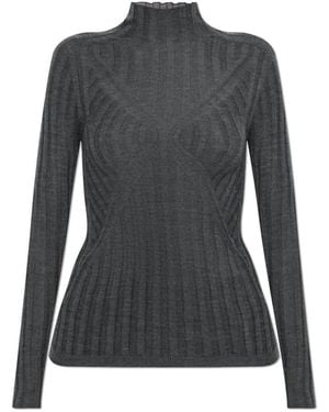 Jil Sander Rollkragenpullover - Schwarz