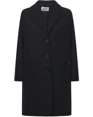 Ottod'Ame Single-Breasted Coats - Nero